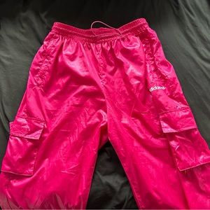 ADIDAS hot pink women’s L sweatpants